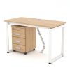 Ảnh sản phẩm Bàn chân vuông chữ U Erid 1m2 EU12T