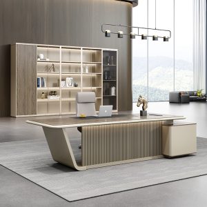 Ảnh sản phẩm Bàn giám đốc hiện đại nhập khẩu BNK02