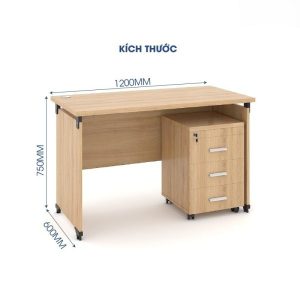 Ảnh sản phẩm Bàn văn phòng nâng mặt 1m2 CL12F - 1