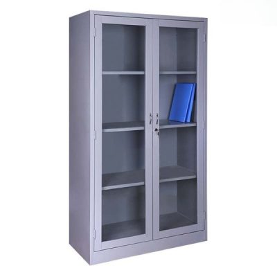 Ảnh sản phẩm Tủ hồ sơ sắt 2 cánh kính HS01 - 1