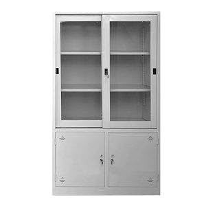 Ảnh sản phẩm Tủ sắt 2 cánh kính trượt TSK-03