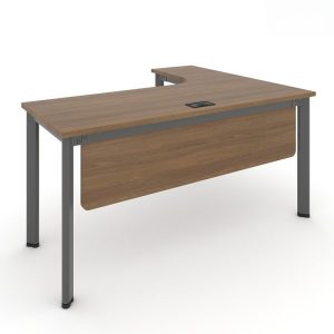 Ảnh sản phẩm Bàn chân Oval chữ L 1m4 OV1412LY-N - 2