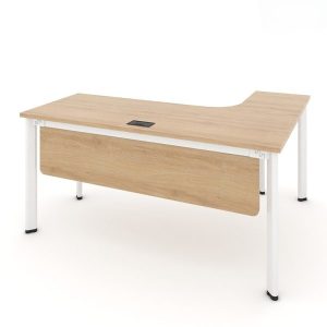 Ảnh sản phẩm Bàn chân Oval chữ L 1m4 OV1412LY-N - 5