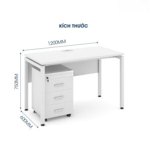 Ảnh sản phẩm Bàn chân vuông Erid 1m2 EC12T-Y-T - 2