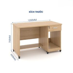 Ảnh sản phẩm Bàn văn phòng Classic 1m2 CL12HS-2 - 2