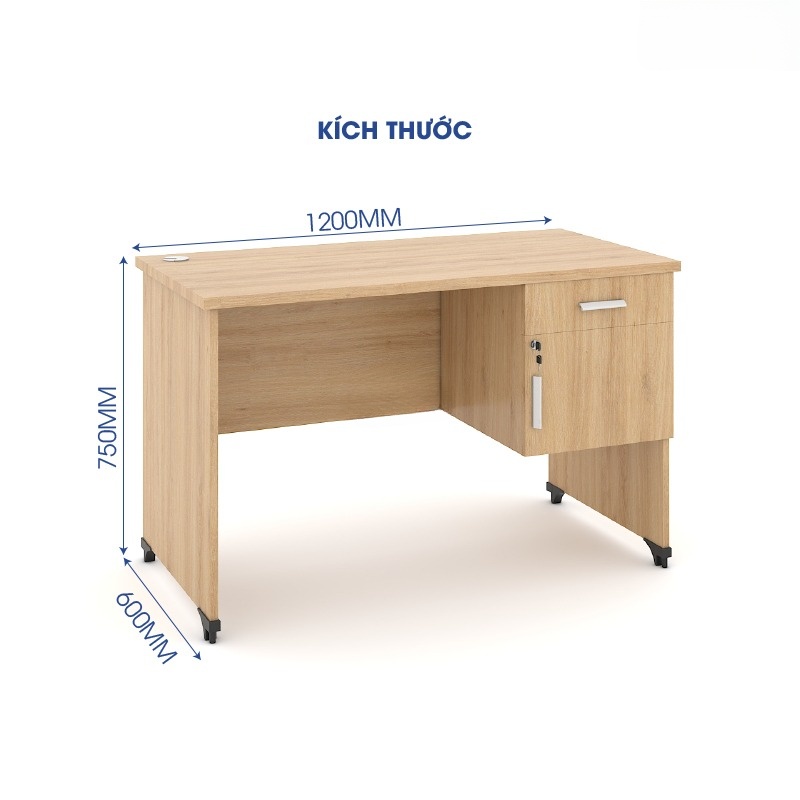 Ảnh sản phẩm Bàn văn phòng Classic 1m2 CL12HT - 2