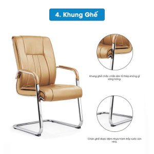 Ảnh sản phẩm Ghế chân quỳ da MUSCA Q4-N - 2