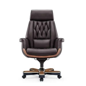 Ảnh sản phẩm Ghế giám đốc cao cấp da bò Italy A1610 - 2