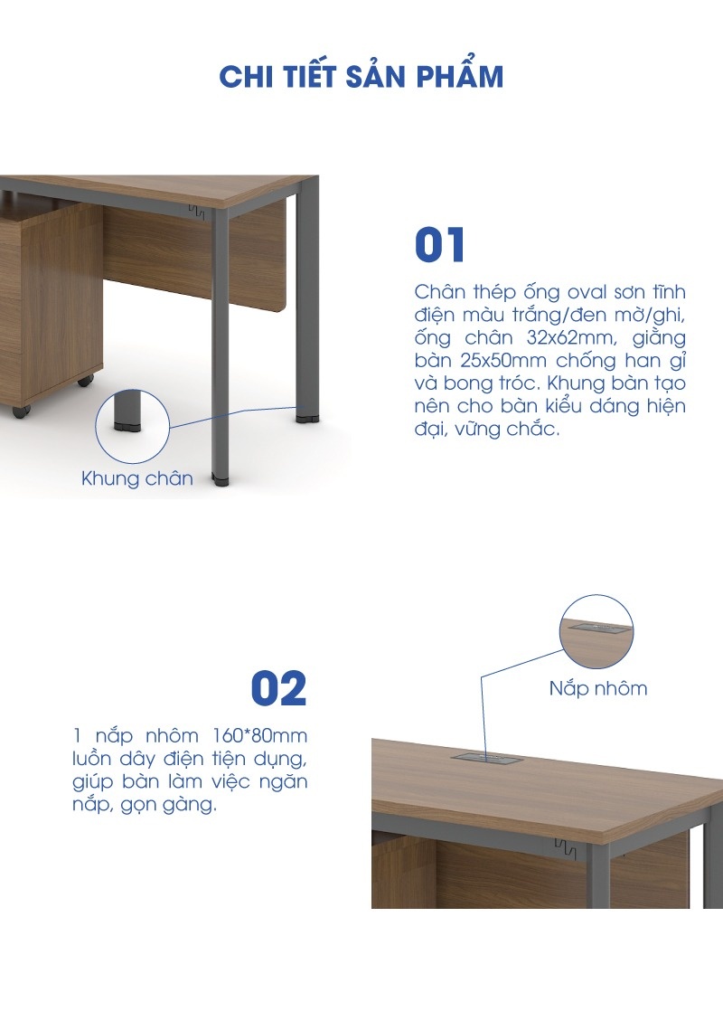 Ảnh mô tả sản phẩm - Bàn chân Oval 1m2 OV12D-Y