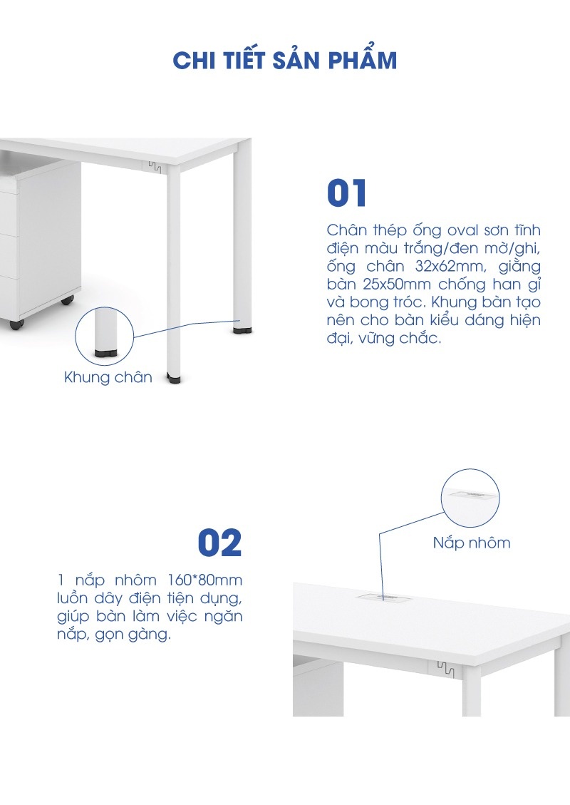 Ảnh mô tả sản phẩm - Bàn chân Oval 1m2 OV12T