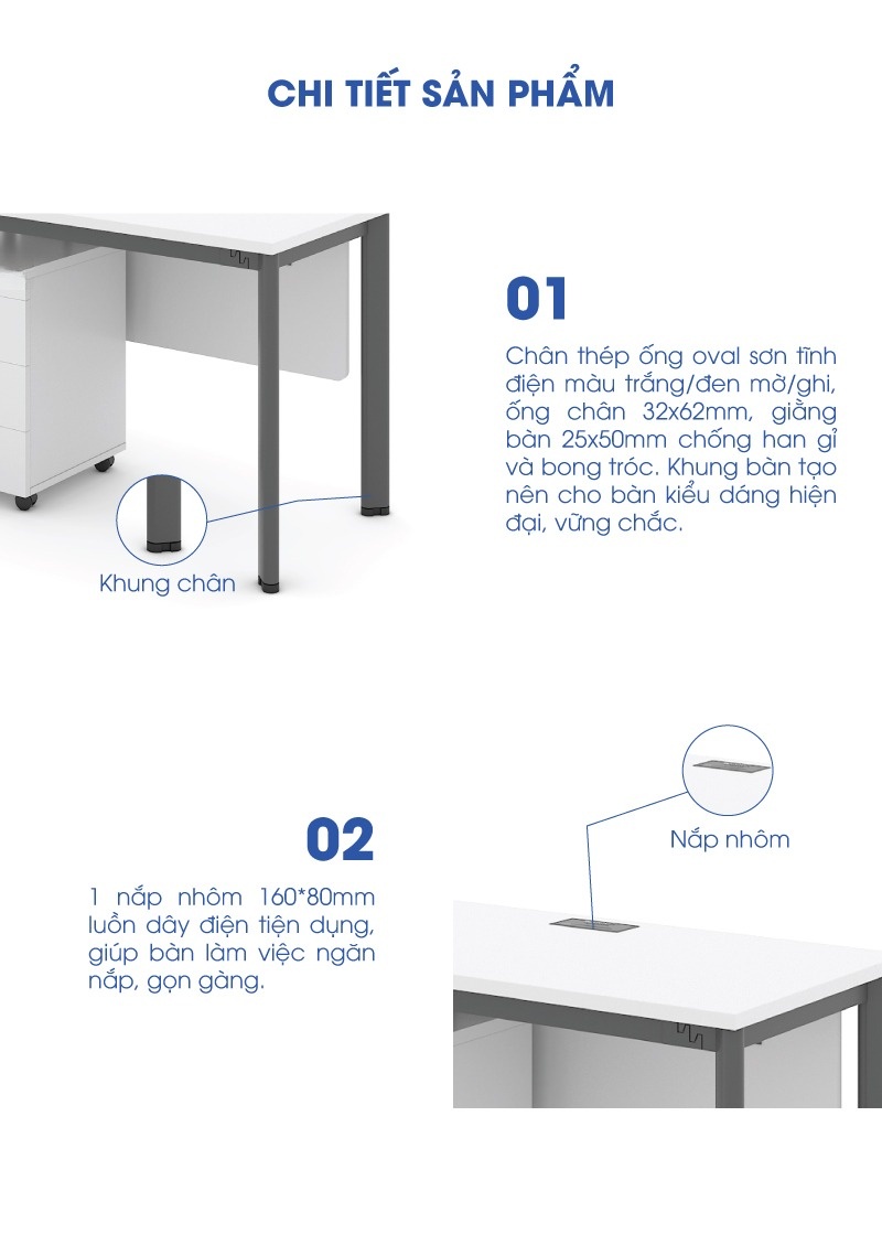 Ảnh mô tả sản phẩm - Bàn chân Oval 1m2 OV12Y-T