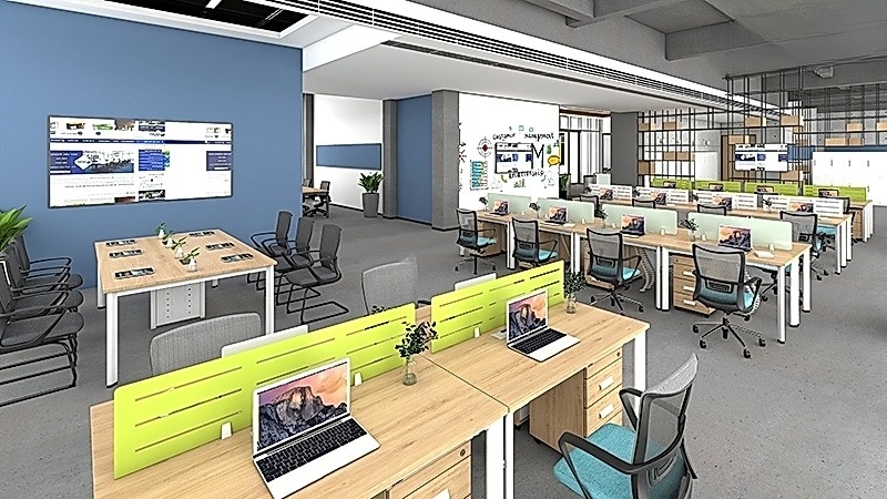 Ảnh mô tả sản phẩm - Bàn chân Oval chữ L 1m4 OV1412LY-N