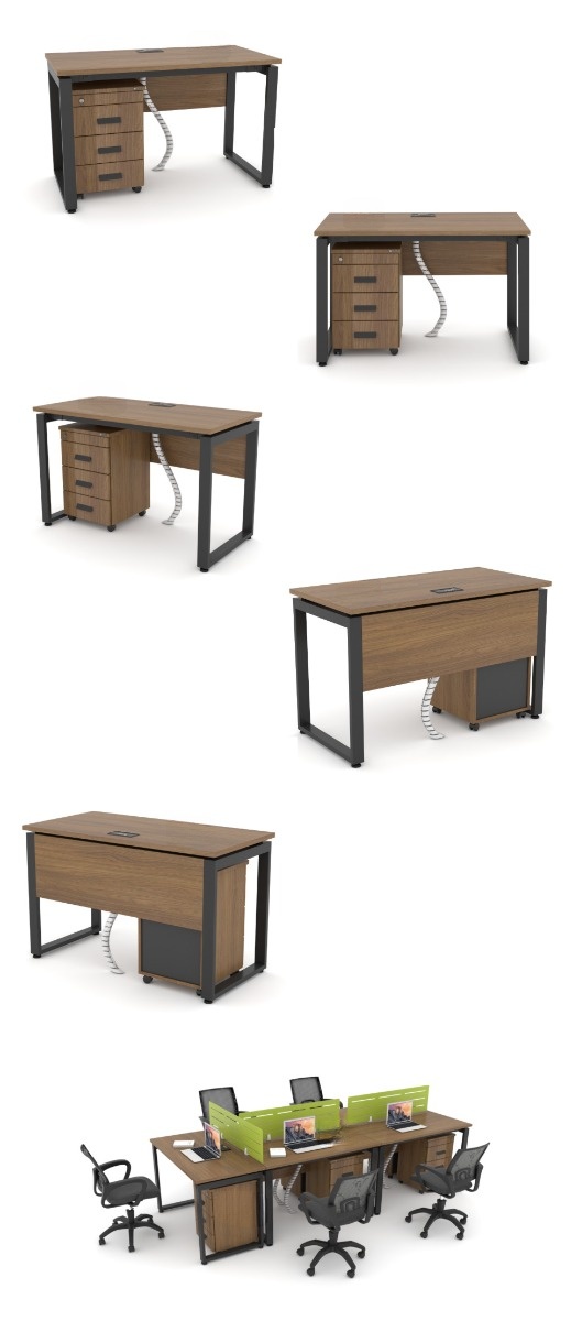 Ảnh mô tả sản phẩm - Bàn chân vuông chữ U Erid 1m2 EU12D-Y