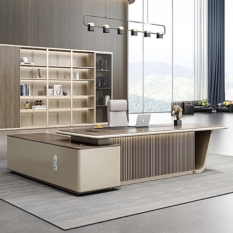 Ảnh mô tả sản phẩm - Bàn giám đốc Fancy 2m FLZZ-104