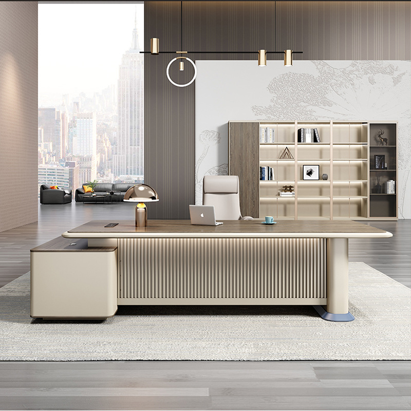 Ảnh mô tả sản phẩm - Bàn giám đốc hiện đại nhập khẩu BNK01 Ảnh mô tả sản phẩm - Bàn giám đốc hiện đại nhập khẩu BNK01