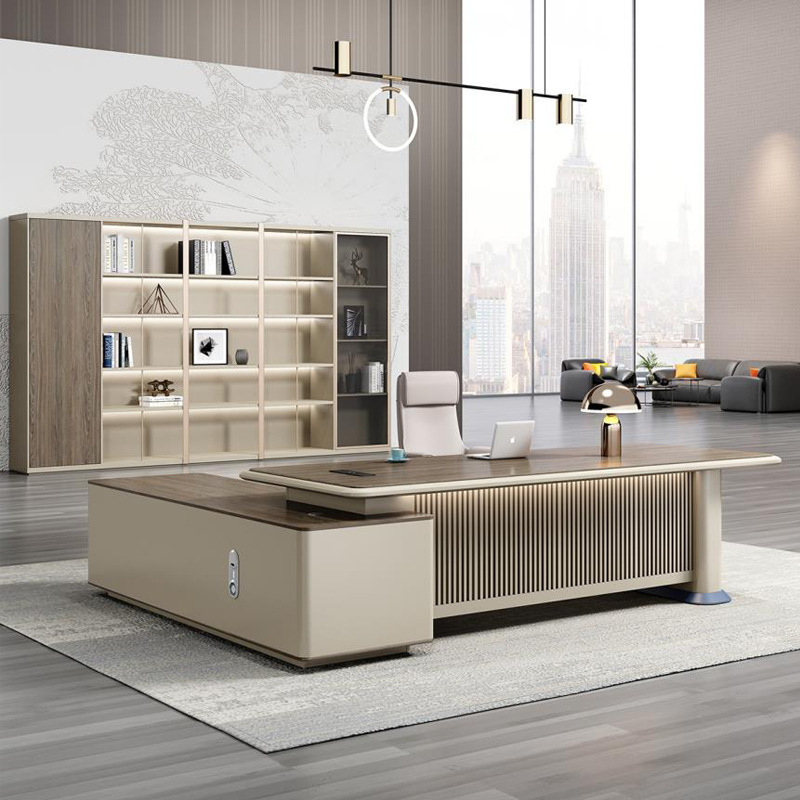 Ảnh mô tả sản phẩm - Bàn giám đốc hiện đại nhập khẩu BNK01 Ảnh mô tả sản phẩm - Bàn giám đốc hiện đại nhập khẩu BNK01