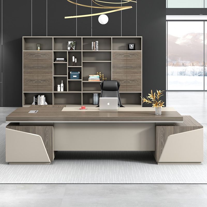 Ảnh mô tả sản phẩm - Bàn giám đốc hiện đại nhập khẩu BNK05 Ảnh mô tả sản phẩm - Bàn giám đốc hiện đại nhập khẩu BNK05