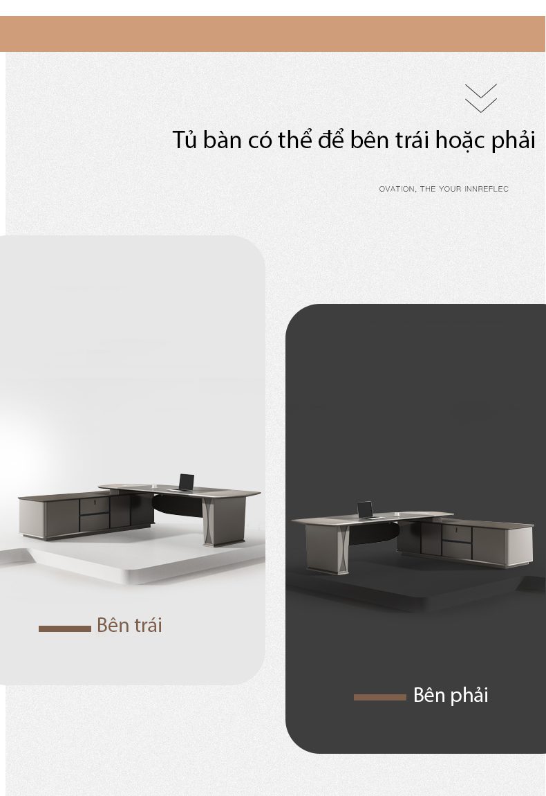 Ảnh mô tả sản phẩm - Bàn giám đốc hiện đại nhập khẩu EVEN Ảnh mô tả sản phẩm - Bàn giám đốc hiện đại nhập khẩu EVEN