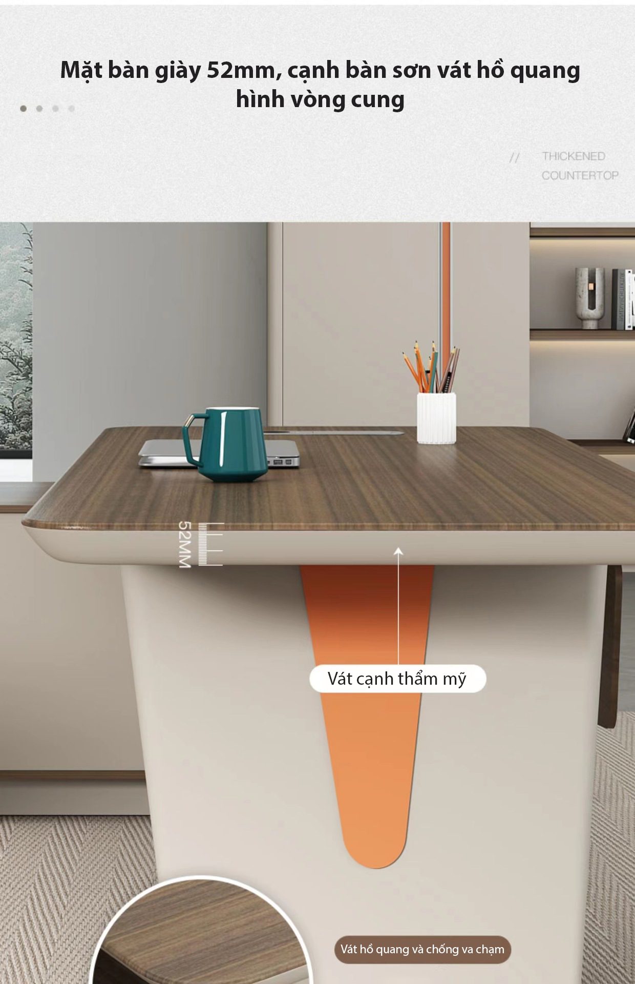 Ảnh mô tả sản phẩm - Bàn giám đốc hiện đại nhập khẩu STREAM Ảnh mô tả sản phẩm - Bàn giám đốc hiện đại nhập khẩu STREAM