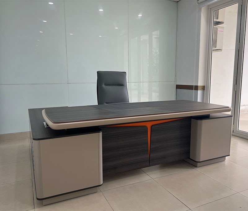 Ảnh mô tả sản phẩm - Bàn giám đốc RoyalElegance 2m4 B908-2418