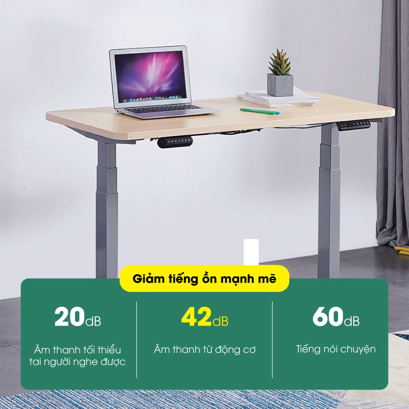 Ảnh mô tả sản phẩm - Bàn nâng hạ thông minh Smart Desk Gtech F12