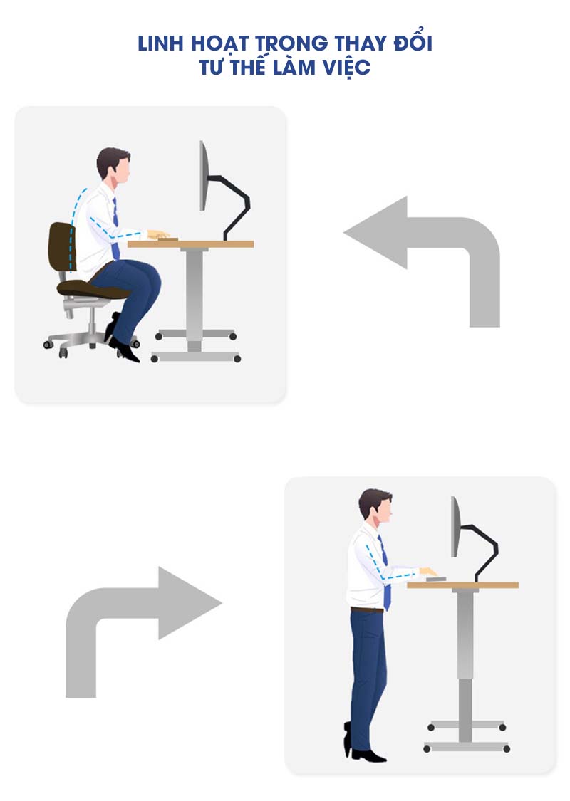 Ảnh mô tả sản phẩm - Bàn nâng hạ thông minh Smart Desk Gtech F23 Ảnh mô tả sản phẩm - Bàn nâng hạ thông minh Smart Desk Gtech F23