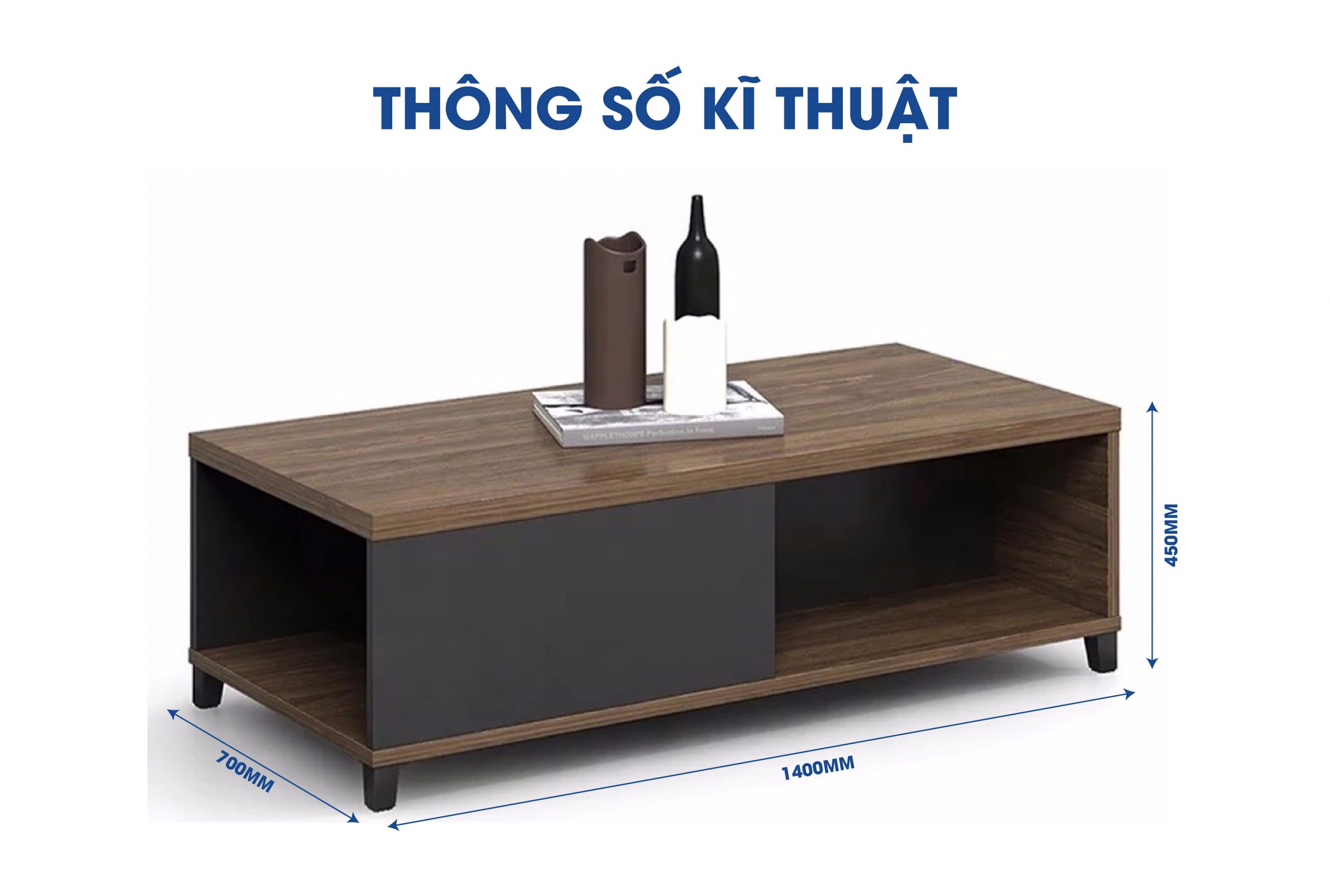 Ảnh mô tả sản phẩm - Bàn trà Cobain C-LT1407
