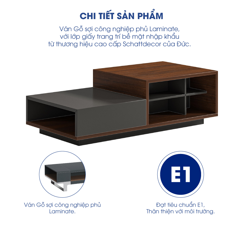 Ảnh mô tả sản phẩm - Bàn trà Orsi ORS-T1407