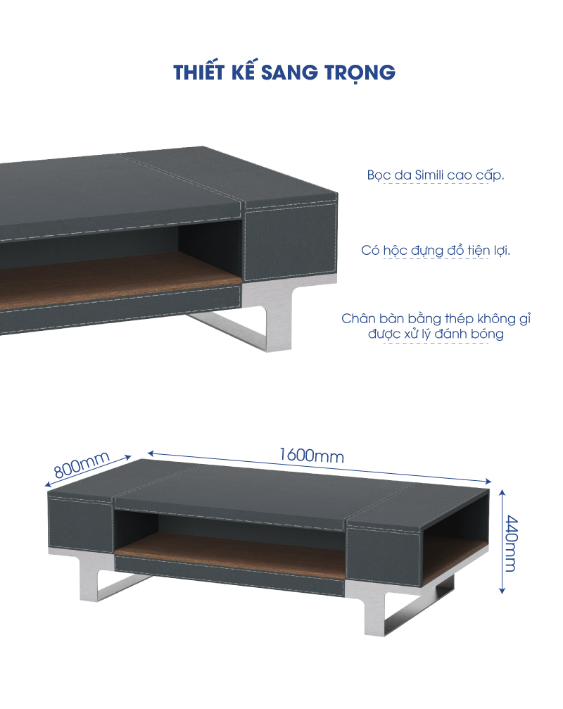 Ảnh mô tả sản phẩm - Bàn trà W-68-T1