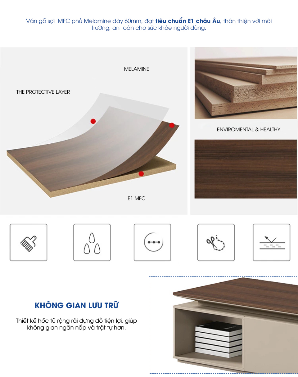 Ảnh mô tả sản phẩm - Bàn trà Zumba ZB-12F1470
