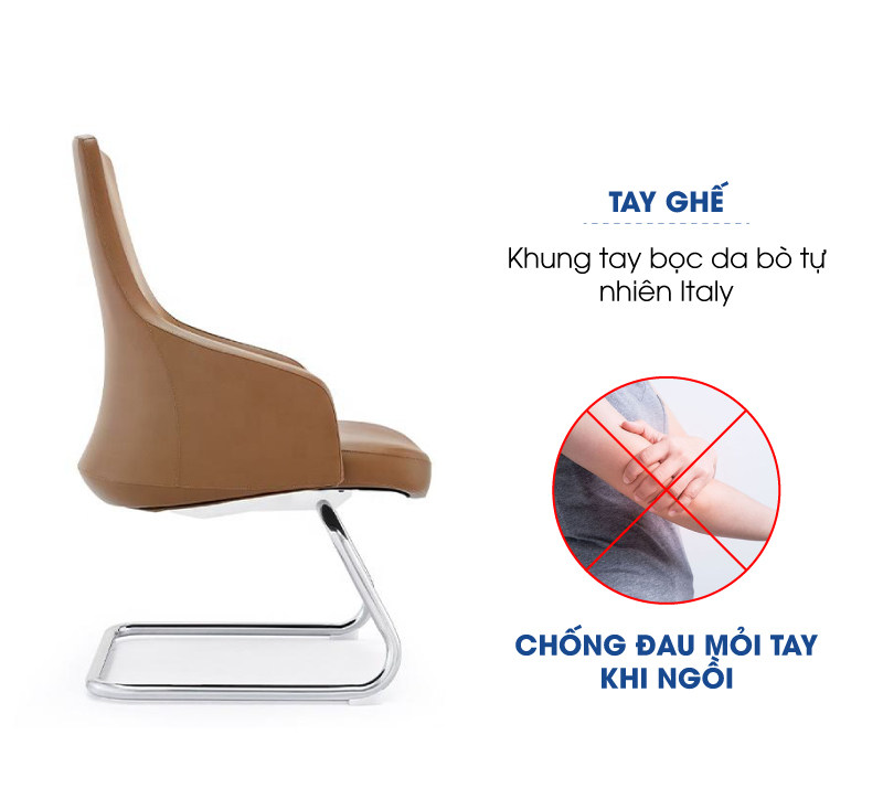 Ảnh mô tả sản phẩm - Ghế da Antlia AN-1507C