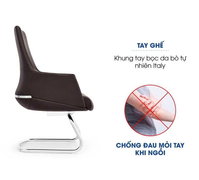 Ảnh mô tả sản phẩm - Ghế da Antlia AN-1603C
