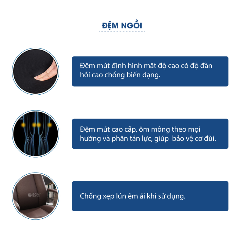 Ảnh mô tả sản phẩm - Ghế da FORNAX FN-182B