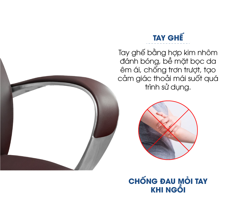 Ảnh mô tả sản phẩm - Ghế da FORNAX FN-182B