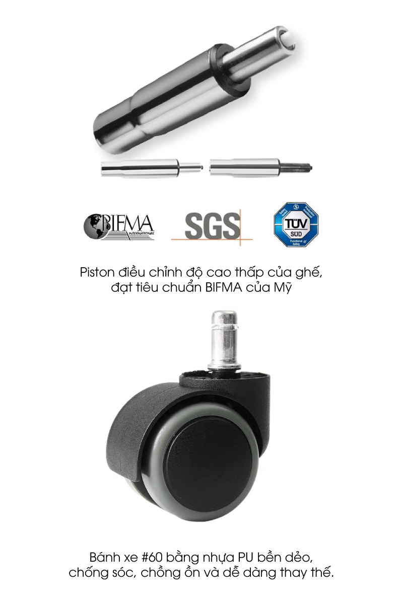 Ảnh mô tả sản phẩm - Ghế da FORNAX FN-182B