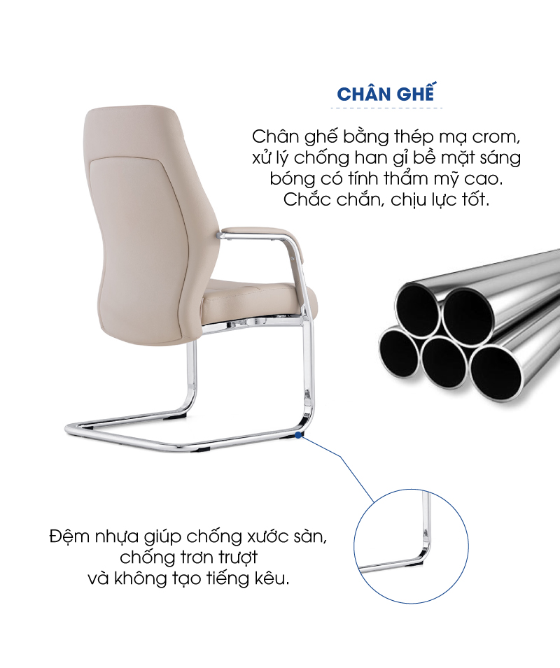Ảnh mô tả sản phẩm - Ghế da FORNAX FN-2206C