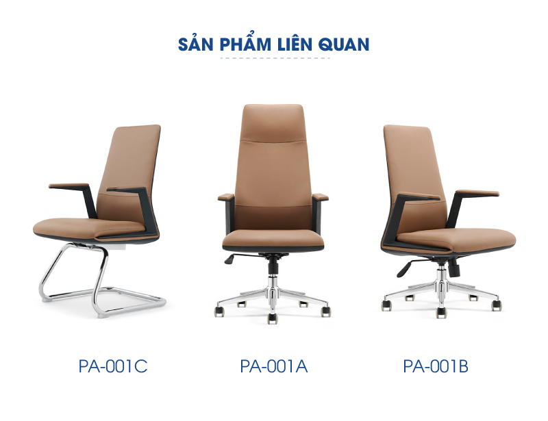 Ảnh mô tả sản phẩm - Ghế lãnh đạo da Antlia AN-001A