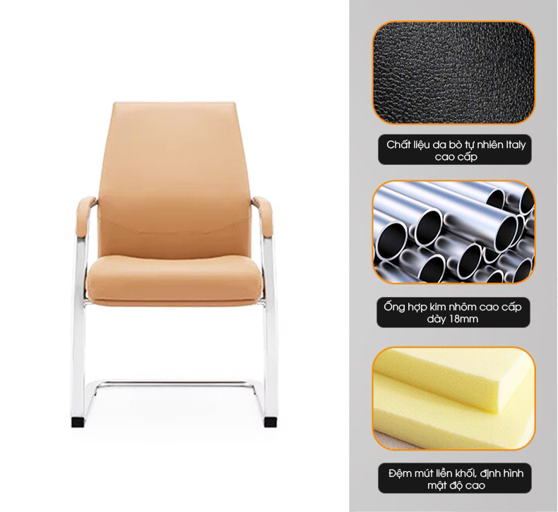 Ảnh mô tả sản phẩm - Ghế quỳ da Antlia AN-1517C