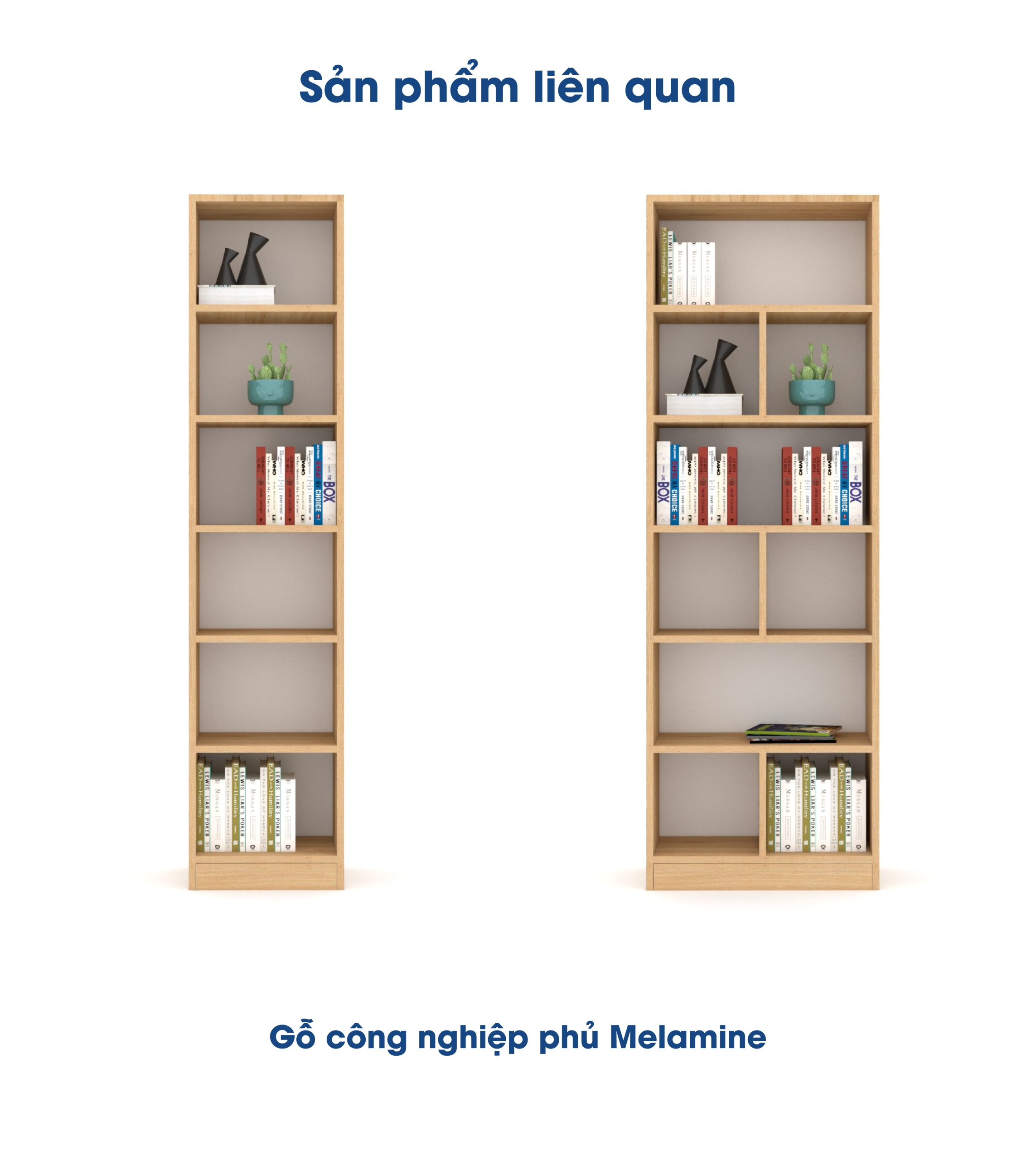 Ảnh mô tả sản phẩm - Kệ sách CL180-06