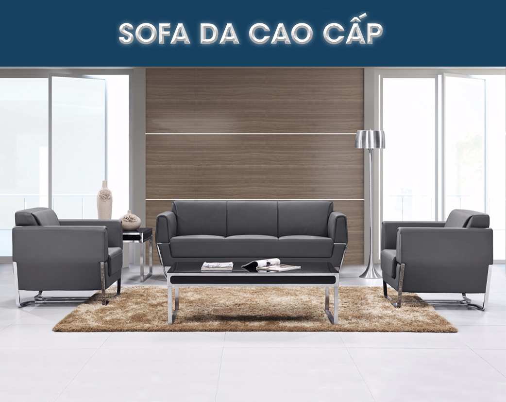 Ảnh mô tả sản phẩm - Sofa da cao cấp SF169