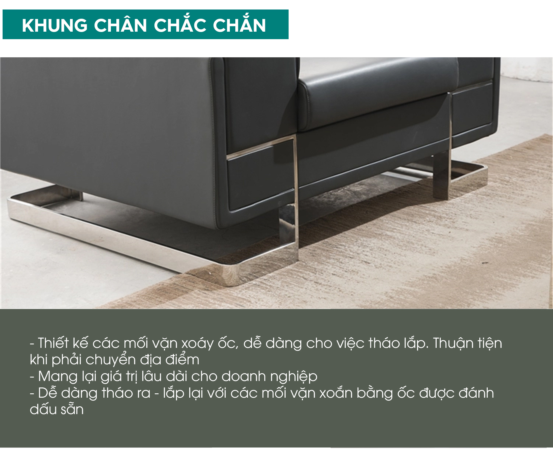 Ảnh mô tả sản phẩm - Sofa da cao cấp SF176