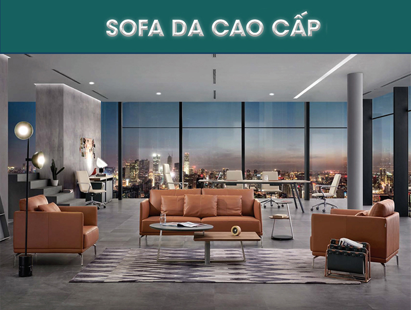 Ảnh mô tả sản phẩm - Sofa da cao cấp SF190