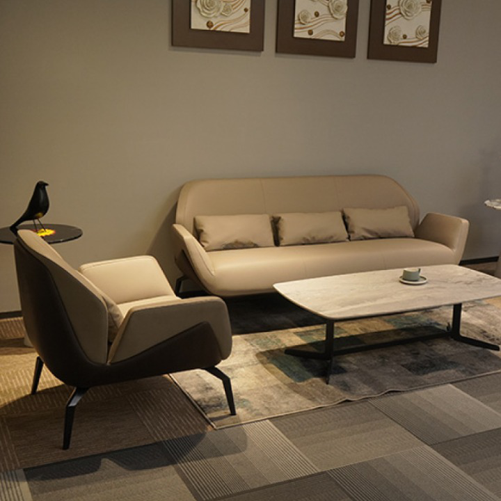 Ảnh mô tả sản phẩm - Sofa da cao cấp SF218