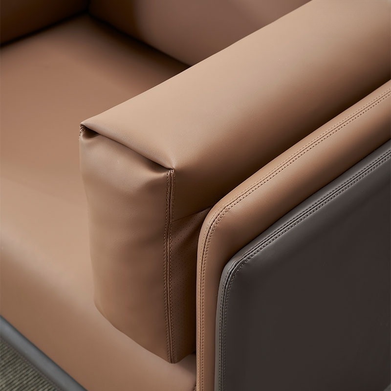Ảnh mô tả sản phẩm - Sofa văng da cao cấp SF221-3