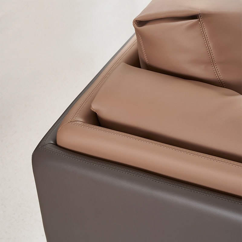 Ảnh mô tả sản phẩm - Sofa văng da cao cấp SF221-3