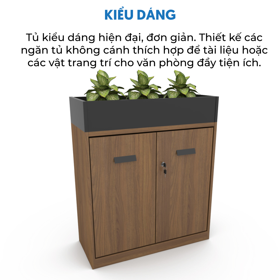 Ảnh mô tả sản phẩm - Tủ cây trang trí CL90-02C
