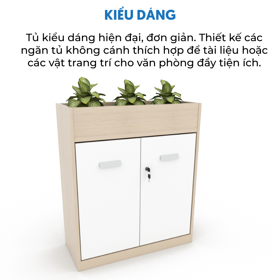 Ảnh mô tả sản phẩm - Tủ cây trang trí CL90-02CT