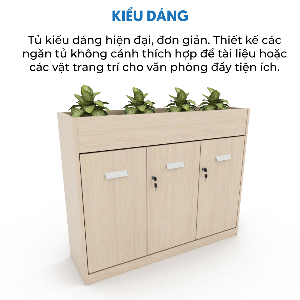 Ảnh mô tả sản phẩm - Tủ cây trang trí CL90-03C