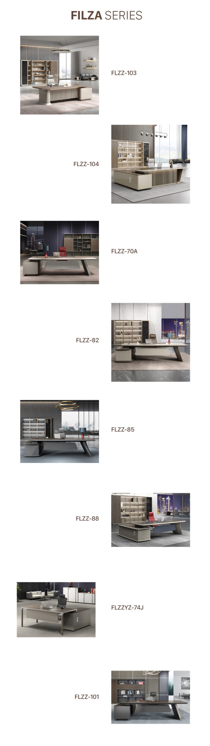 Ảnh mô tả sản phẩm - Tủ giám đốc Enjoy Z-07