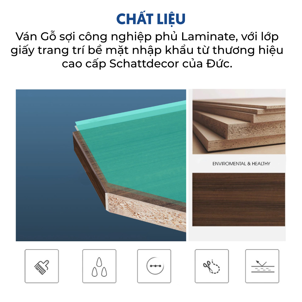 Ảnh mô tả sản phẩm - Tủ lãnh đạo 2m4 HIL-C24
